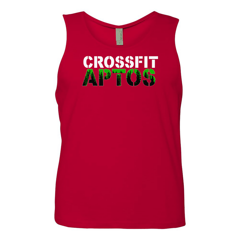 Mens 2X-Large RED Tank Top
