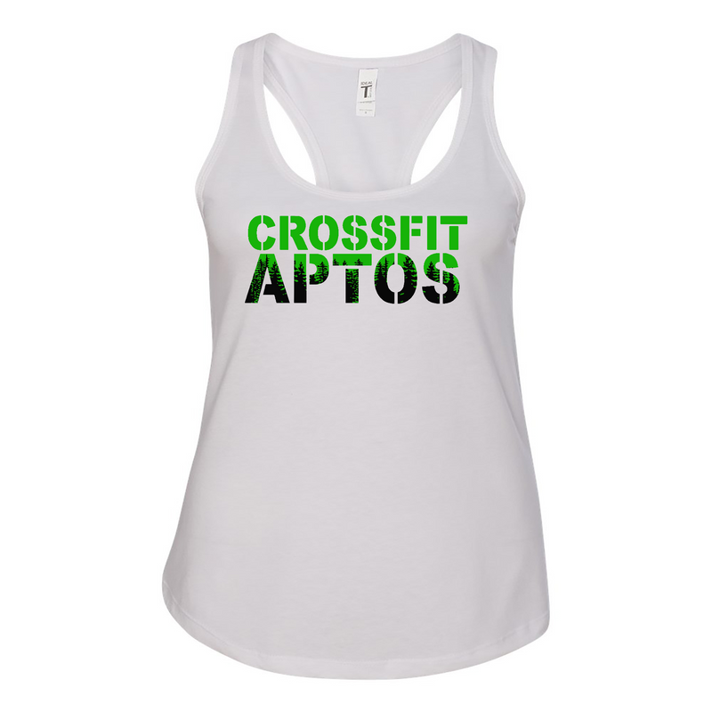 Womens 2X-Large WHITE Tank Top