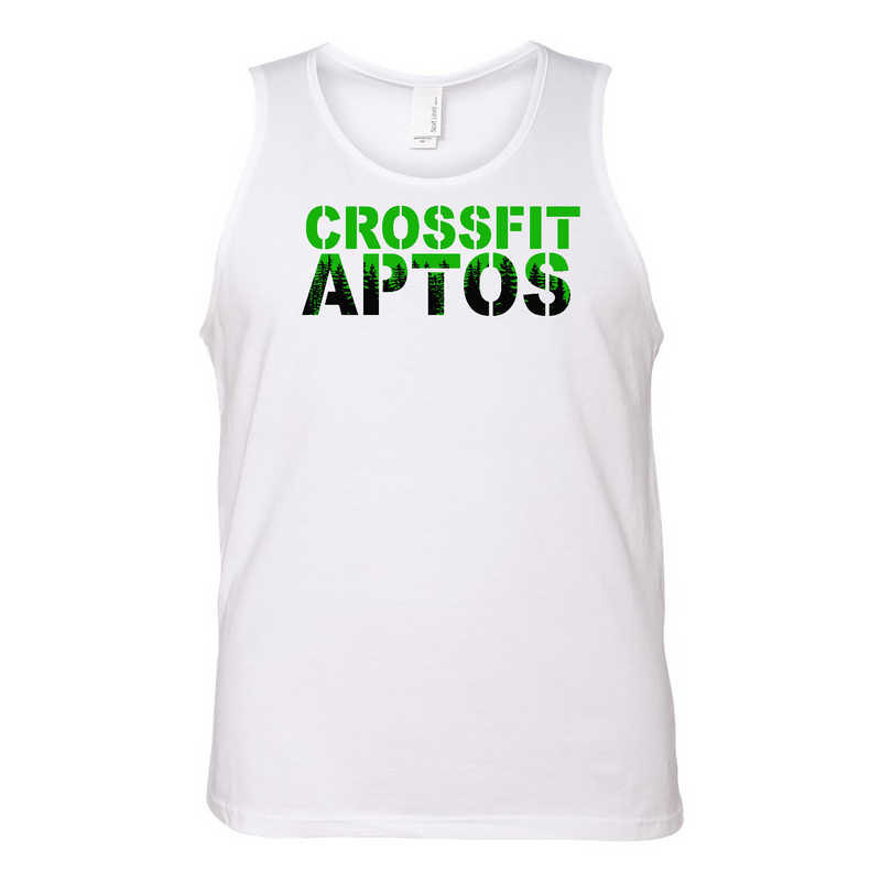 Mens 2X-Large WHITE Tank Top