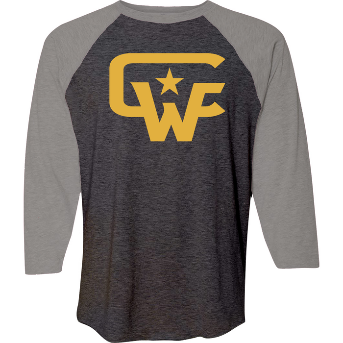 CrossFit Washington Gold Mens - 3/4 Sleeve