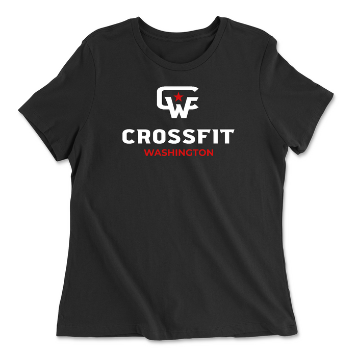 CrossFit Washington Standard Womens - Relaxed Jersey T-Shirt