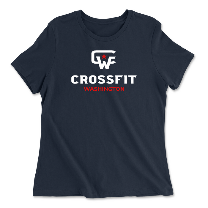 CrossFit Washington Standard Womens - Relaxed Jersey T-Shirt