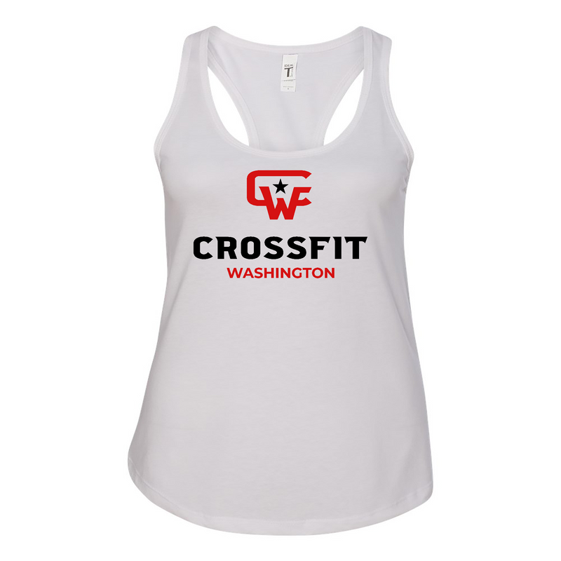 CrossFit Washington Standard (Red) Womens - Tank Top