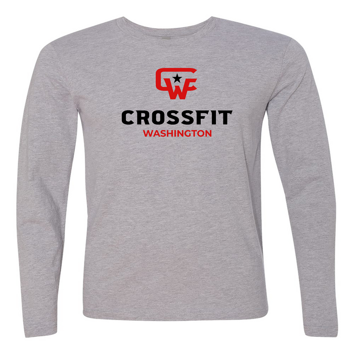 CrossFit Washington Standard (Red) Mens - Long Sleeve