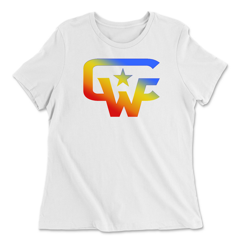 CrossFit Washington Gradient Womens - Relaxed Jersey T-Shirt