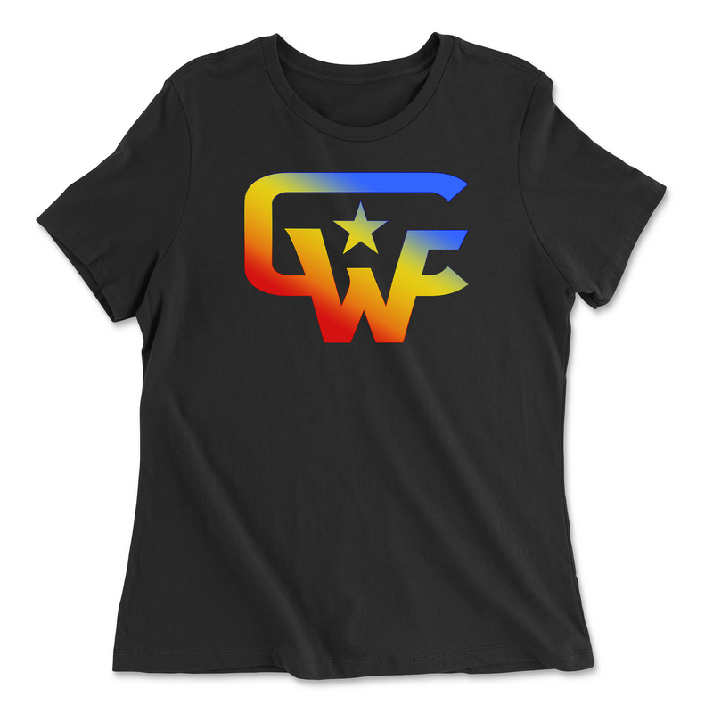 CrossFit Washington Gradient Womens - Relaxed Jersey T-Shirt
