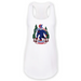 Womens 2X-Large White Tank Top (Front Print Only)