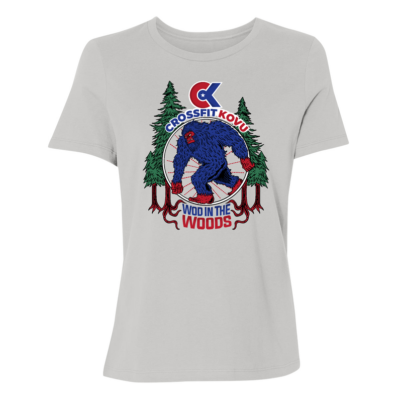 Womens 2X-Large Solid Athletic Grey T-Shirt