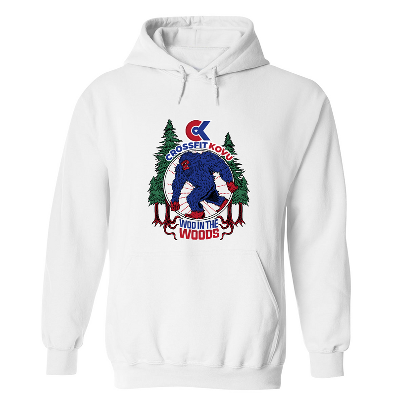 Mens 2X-Large White Hoodie