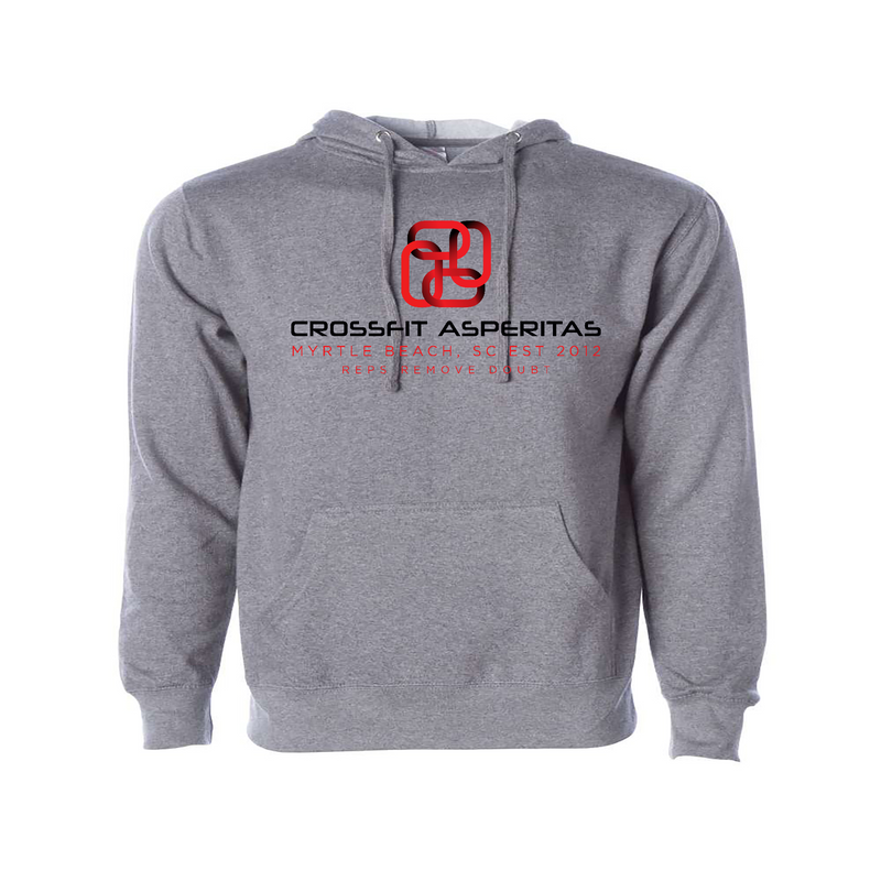 Mens 2X-Large GUNMETAL_HEATHER Hoodie