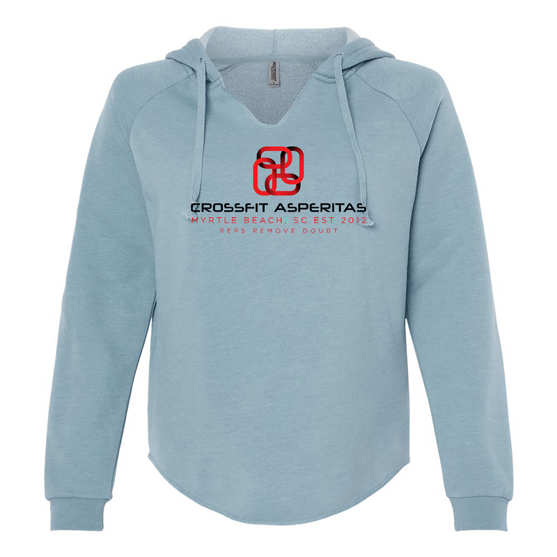 Womens 2X-Large MISTY_BLUE Hoodie