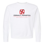 Mens 2X-Large WHITE Midweight Sweatshirt