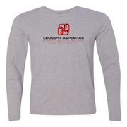 Mens 2X-Large HEATHER_GRAY Long Sleeve