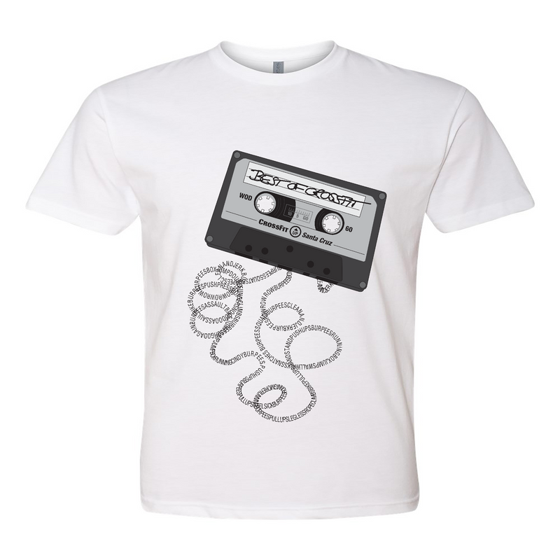 CrossFit Up Cassette Mens - T-Shirt