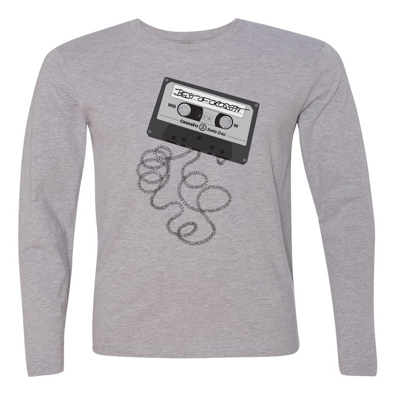 CrossFit Up Cassette Mens - Long Sleeve