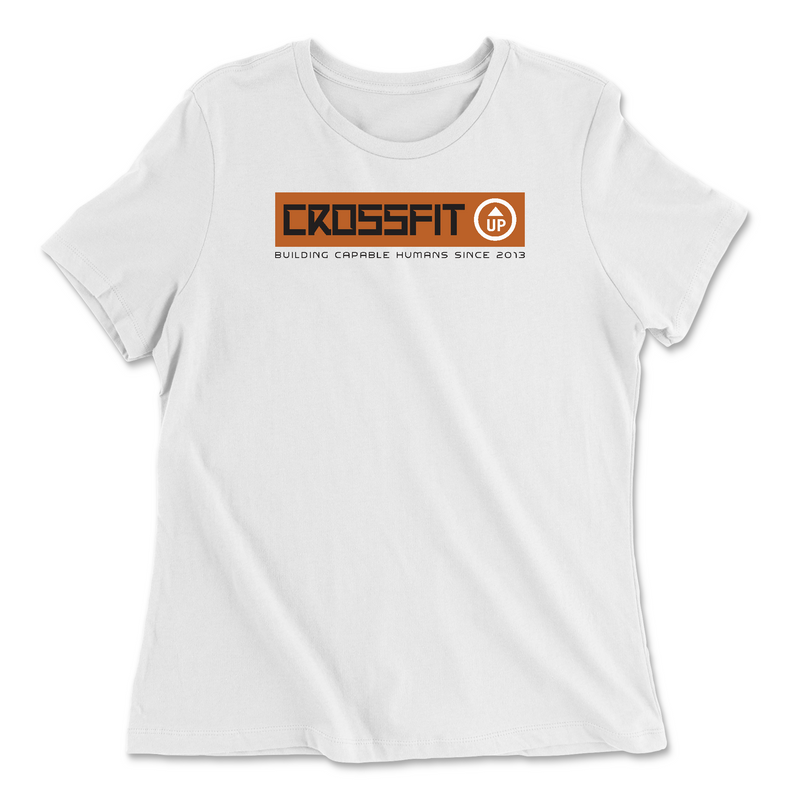 CrossFit Up Building Capable Humans Womens - Relaxed Jersey T-Shirt