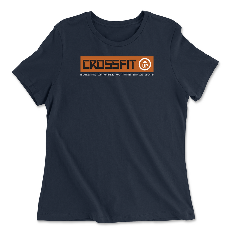 CrossFit Up Building Capable Humans Womens - Relaxed Jersey T-Shirt