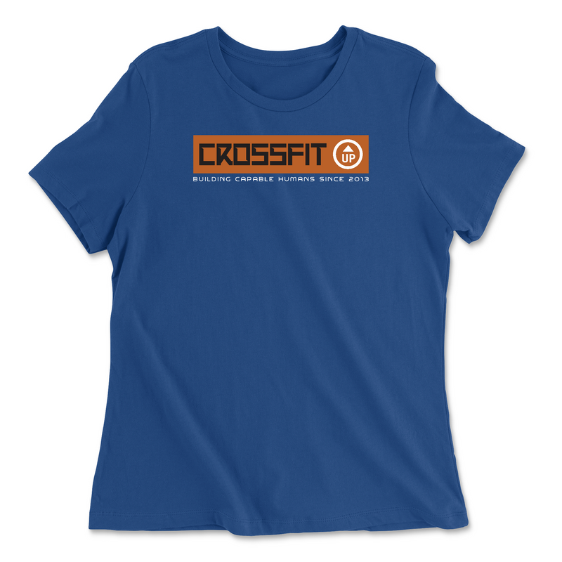 CrossFit Up Building Capable Humans Womens - Relaxed Jersey T-Shirt