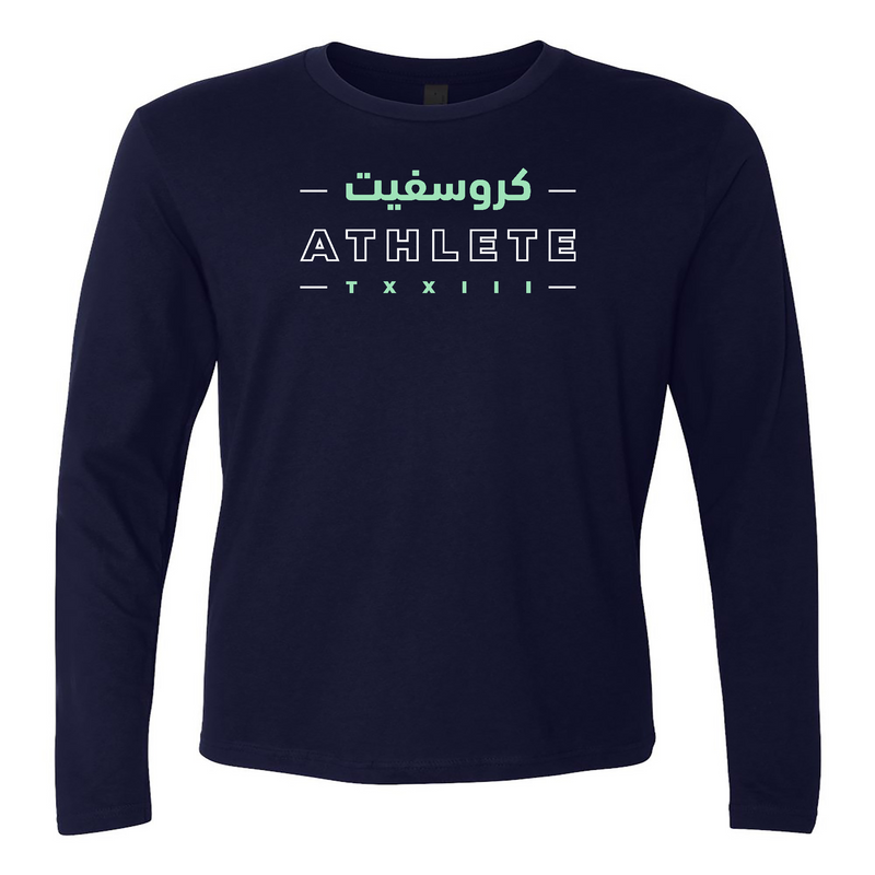 CrossFit TXXIII Athlete (Arabic) Mens - Long Sleeve