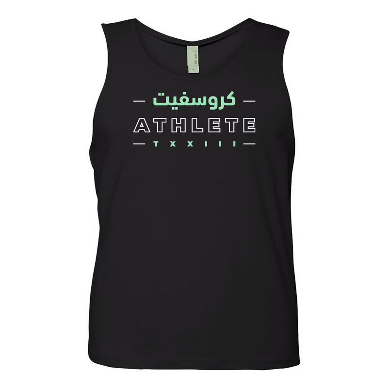 CrossFit TXXIII Athlete (Arabic) Mens - Tank Top