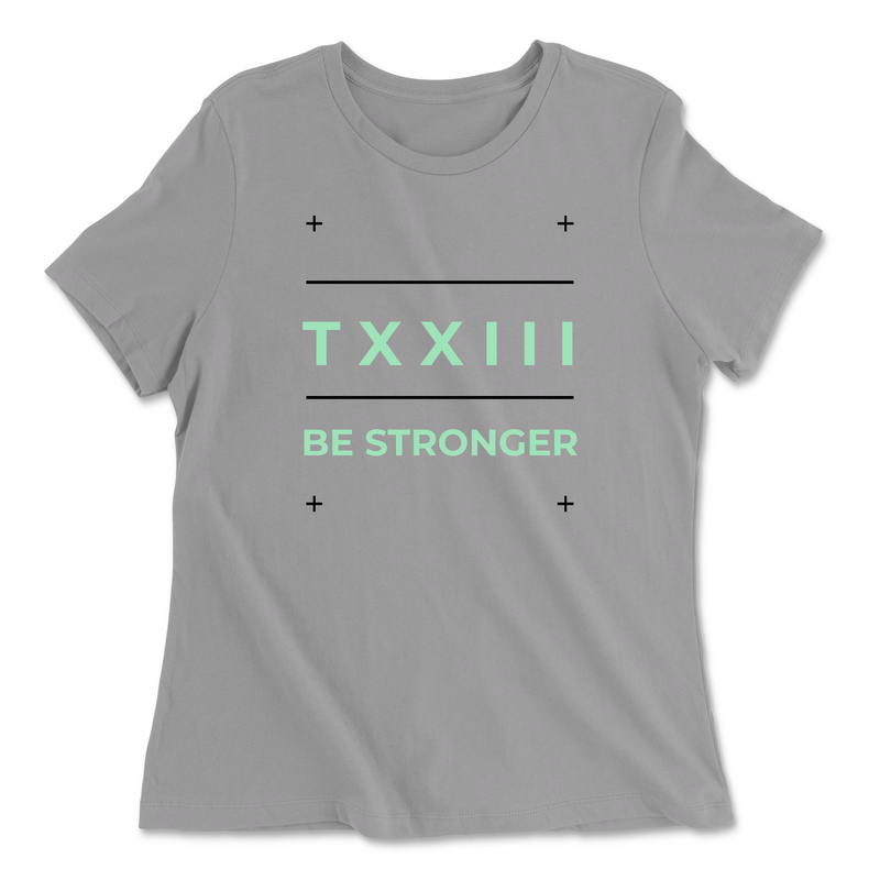 CrossFit TXXIII Be Stronger Plus Womens - Relaxed Jersey T-Shirt