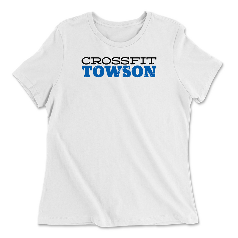 CrossFit Towson B-More Than You Were Yesterday Standard (Stacked) Womens - Relaxed Jersey T-Shirt