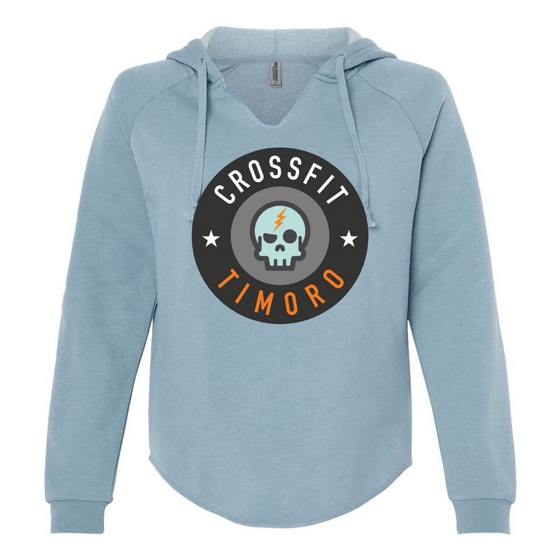 Womens 2X-Large MISTY_BLUE Hoodie