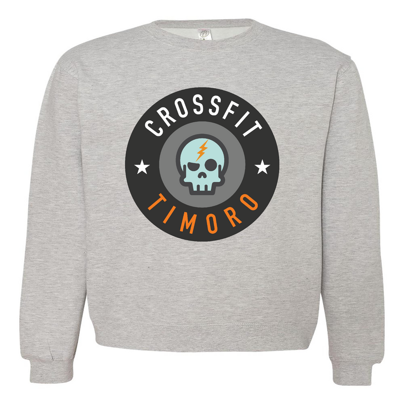 Mens 2X-Large GREY_HEATHER Midweight Sweatshirt