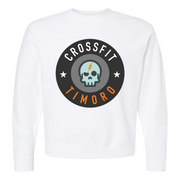 Mens 2X-Large WHITE Midweight Sweatshirt