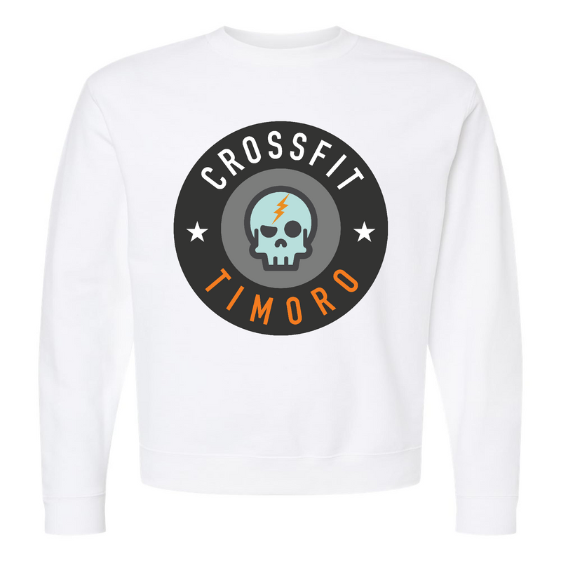Mens 2X-Large WHITE Midweight Sweatshirt