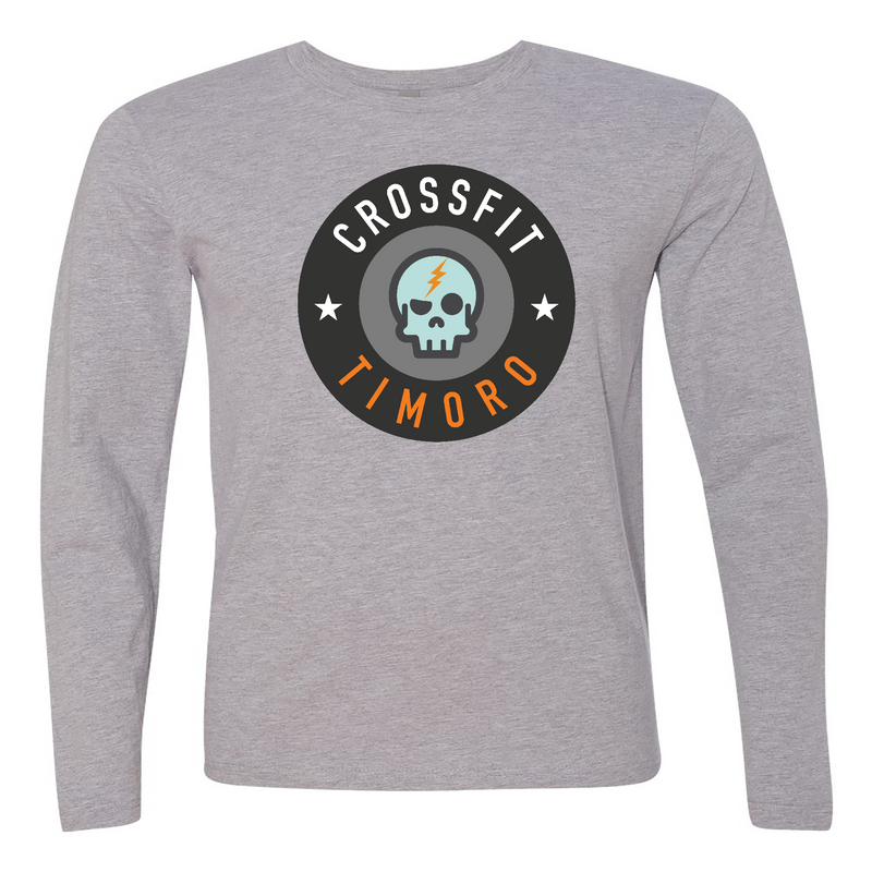 Mens 2X-Large HEATHER_GRAY Long Sleeve