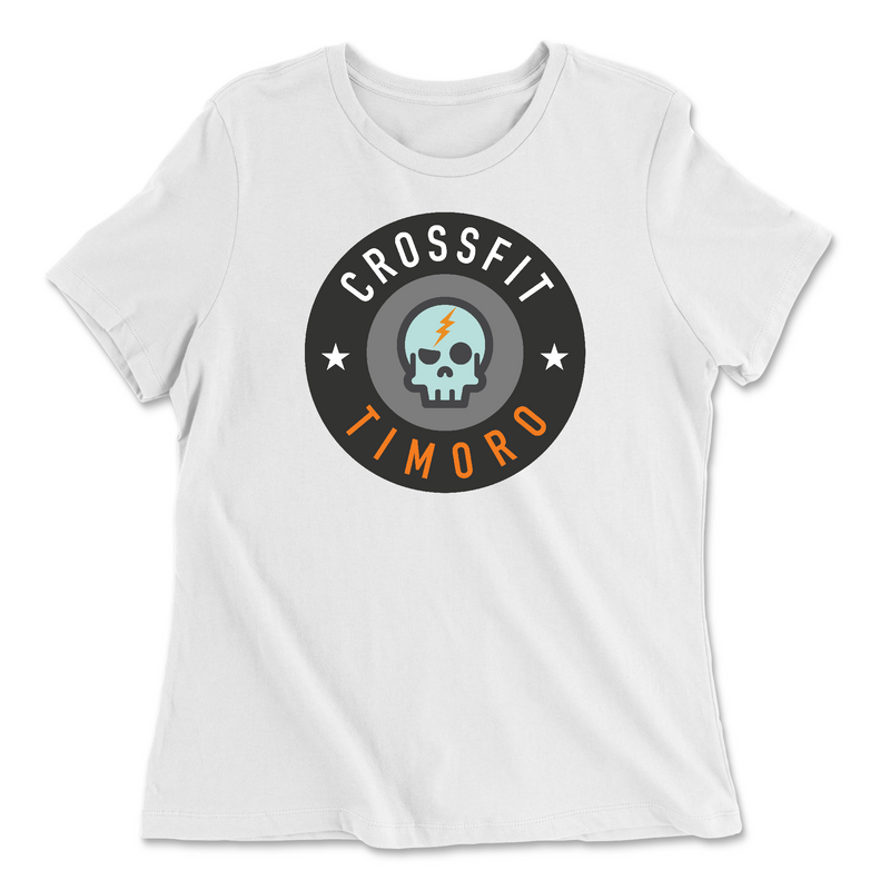 Womens 2X-Large WHITE Relaxed Jersey T-Shirt