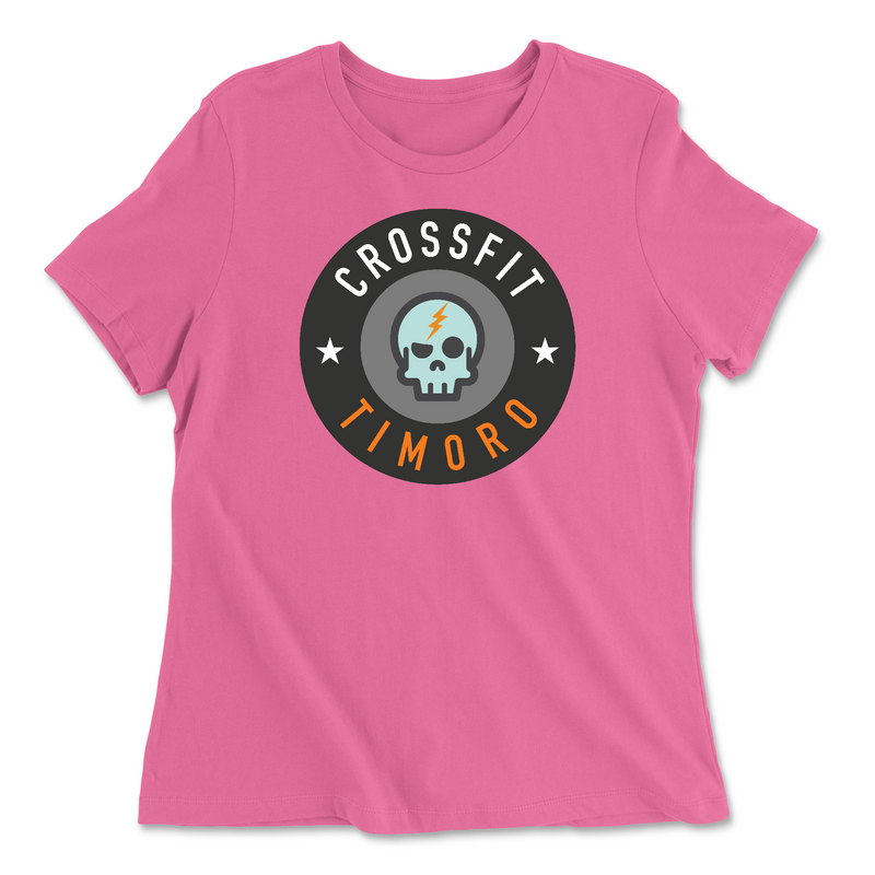 Womens 2X-Large CHARITY_PINK Relaxed Jersey T-Shirt