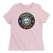 Womens 2X-Large PINK Relaxed Jersey T-Shirt