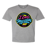 Mens 2X-Large DARK_HEATHER_GRAY T-Shirt