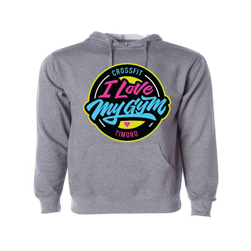 Mens 2X-Large GUNMETAL_HEATHER Hoodie