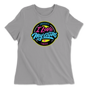 Womens 2X-Large SOLID_ATHLETIC_GREY Relaxed Jersey T-Shirt