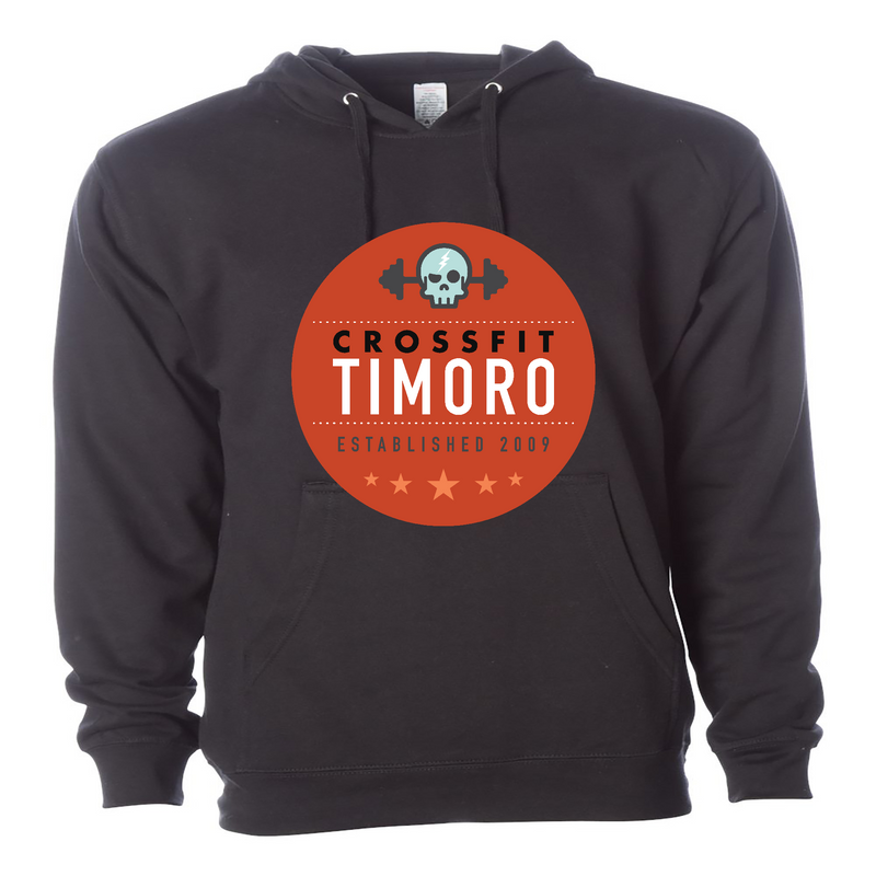Mens 2X-Large BLACK Hoodie