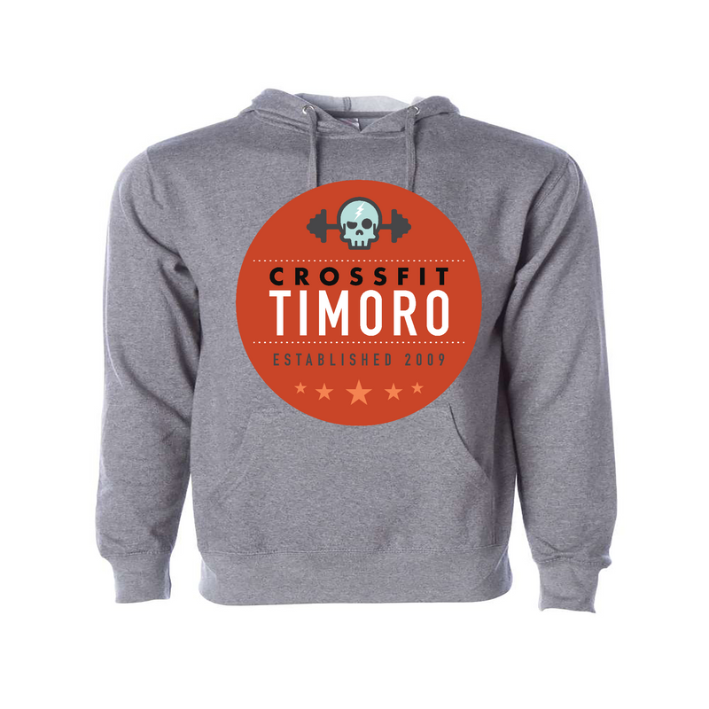 Mens 2X-Large GUNMETAL_HEATHER Hoodie