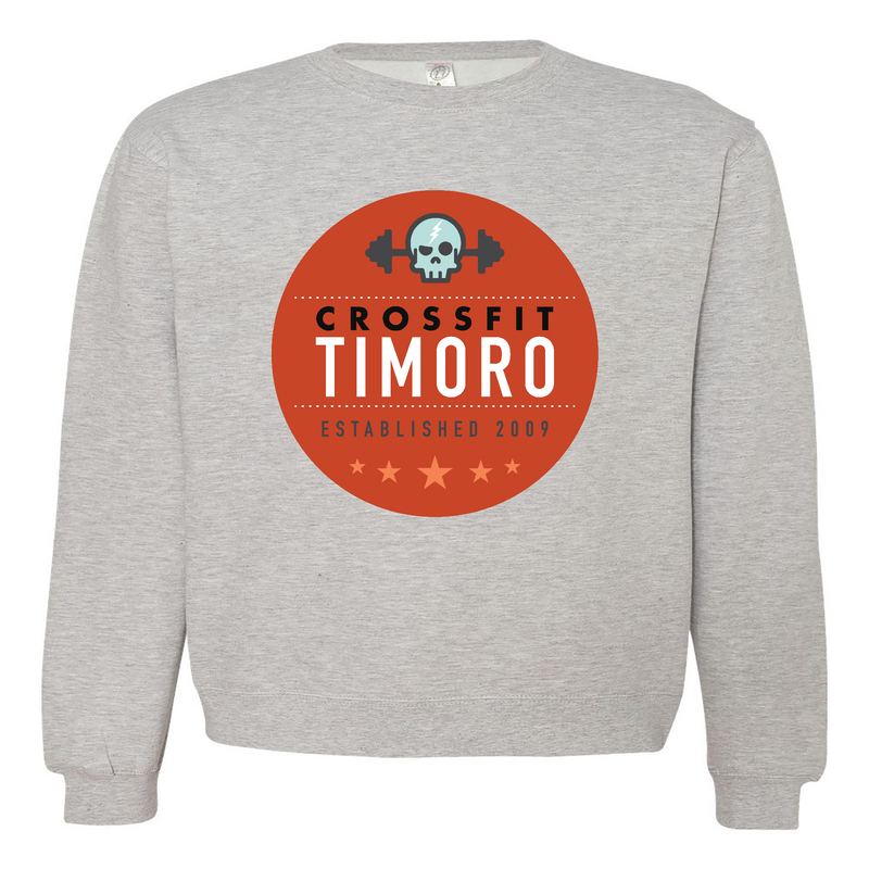 Mens 2X-Large GREY_HEATHER Midweight Sweatshirt