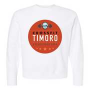 Mens 2X-Large WHITE Midweight Sweatshirt