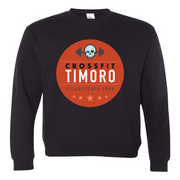 Mens 2X-Large BLACK Midweight Sweatshirt