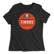 Womens 2X-Large BLACK Relaxed Jersey T-Shirt