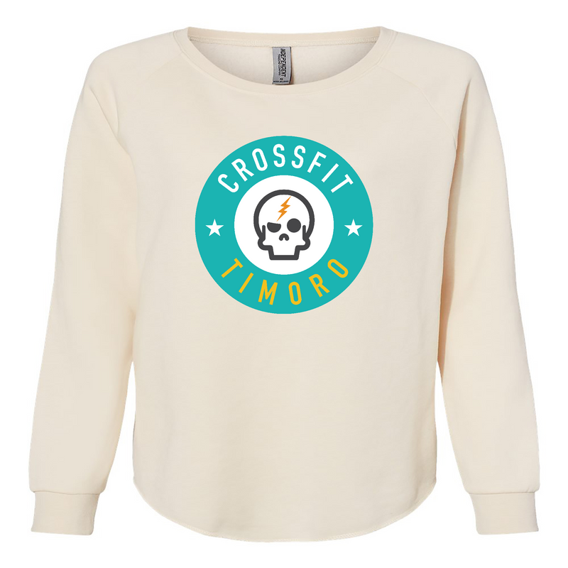 Womens 2X-Large BONE CrewNeck