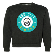 Mens 2X-Large CHARCOAL_HEATHER Midweight Sweatshirt