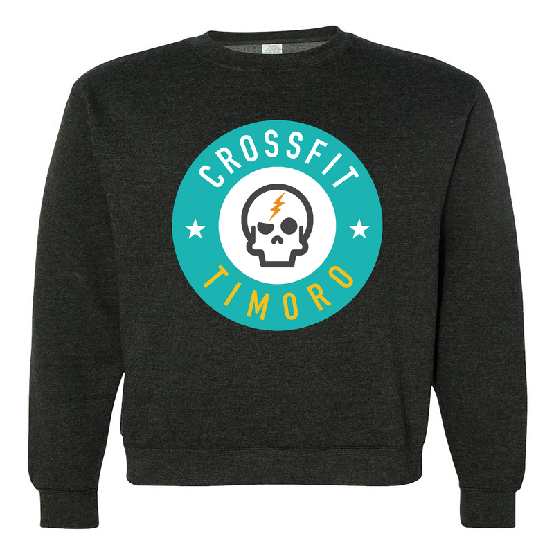 Mens 2X-Large CHARCOAL_HEATHER Midweight Sweatshirt