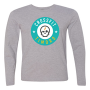 Mens 2X-Large HEATHER_GRAY Long Sleeve