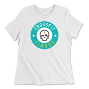 Womens 2X-Large WHITE Relaxed Jersey T-Shirt