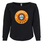 Womens 2X-Large BLACK CrewNeck