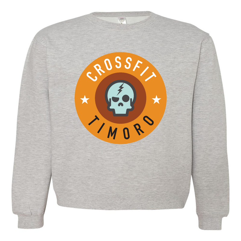 Mens 2X-Large GREY_HEATHER Midweight Sweatshirt